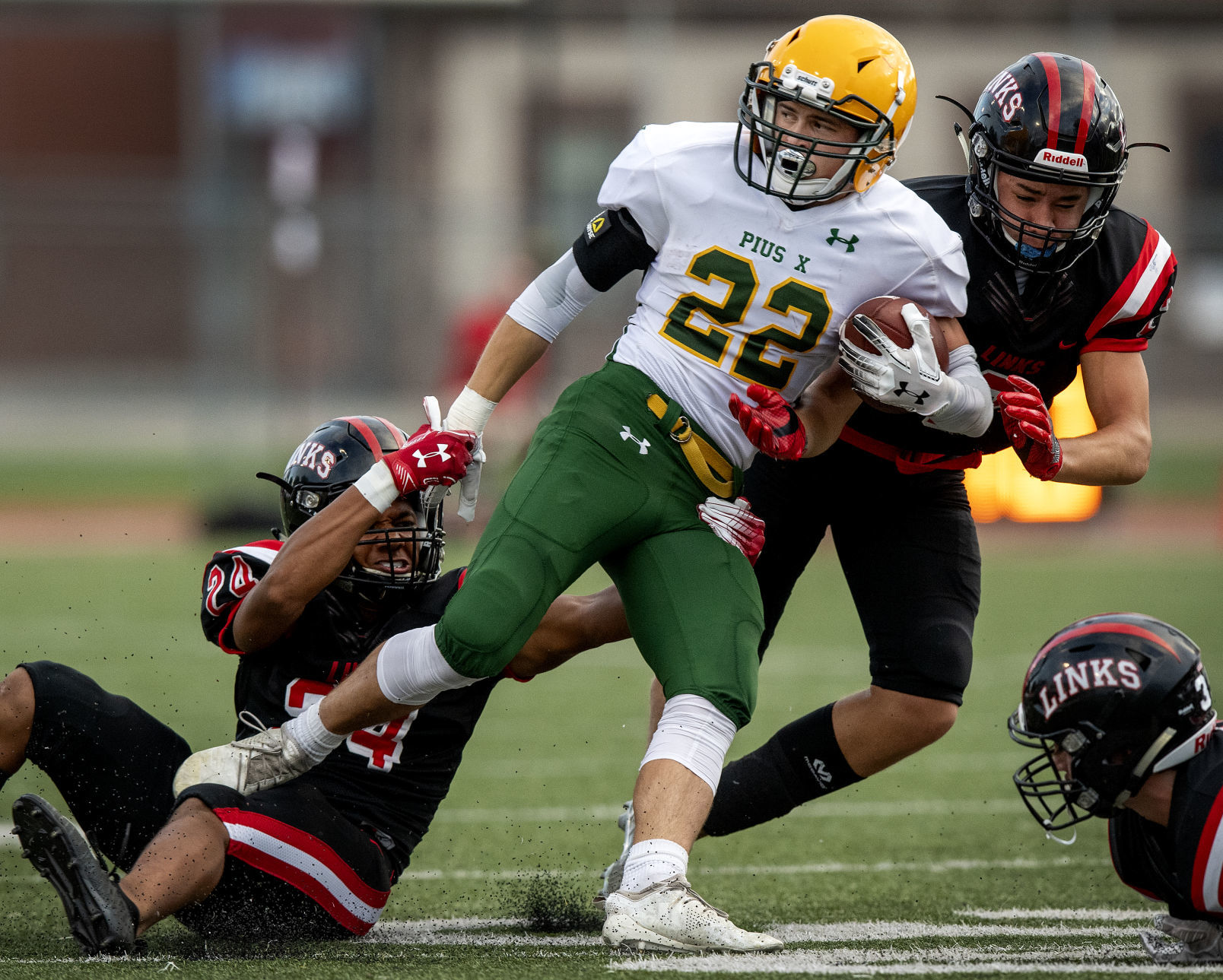 Pius X vs. Lincoln High, 9.20